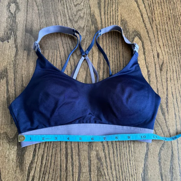Calia by Carrie Underwood Soft Cup Medium Support Sports Bra Purple Size XS - Image 5