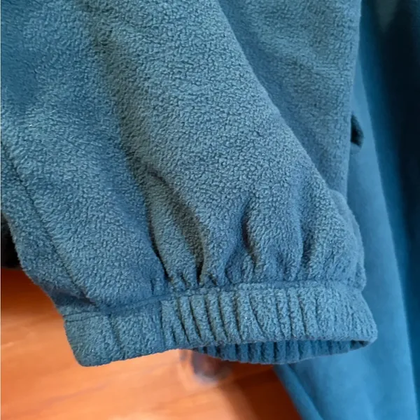 Victoria's Secret PINK polar fleece pajama set in a dark green color size XXL - Image 3