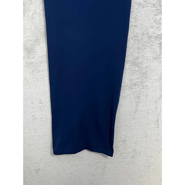 Wolford Fatal Convertible Tube Maxi Dress XS Blue Strapless Elegant Classic Glam - Image 4