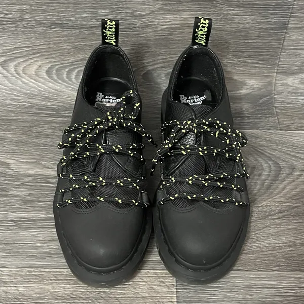 Dr. Martens AW004 Estrela Shoes Black Leather Women's US Sz 7, EU 38 Grunge - Image 2