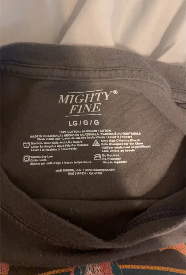 Mighty fine wyoming graffic tshirt - Image 3