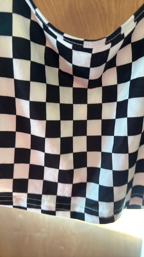 SheIn Checkered Top - Image 3
