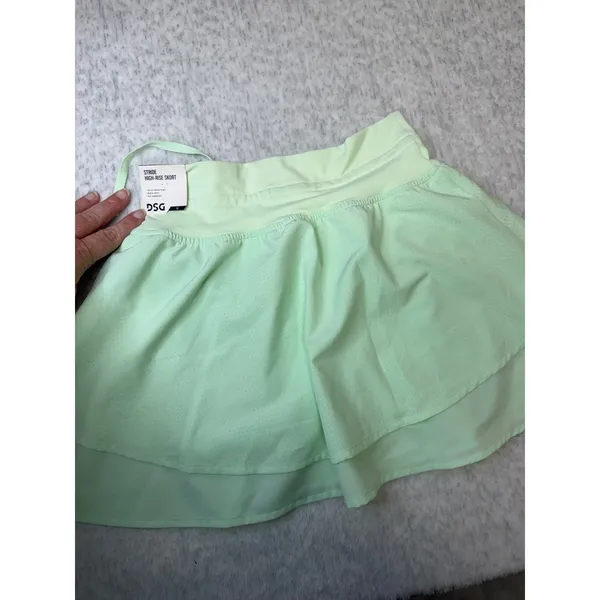 DSG Stride High-Rise Skort Seafoam Sage Green XS New With‎ Tags DAW15319PF - Image 3