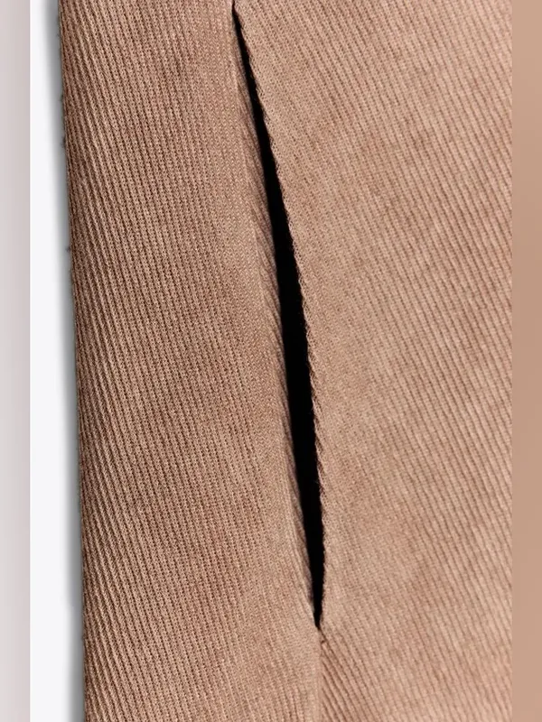 Zara NWT textured dusty pink tube Viscose & linen blend midi maxi dress - Image 6