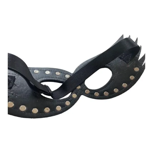 Unique Unisex Faux Leather Bird Studded Masquerade Cosplay Party Mask - Image 2