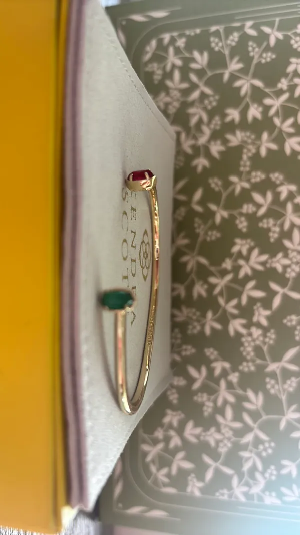 Kendra Scott Cuff Bracelet Gold - Image 3