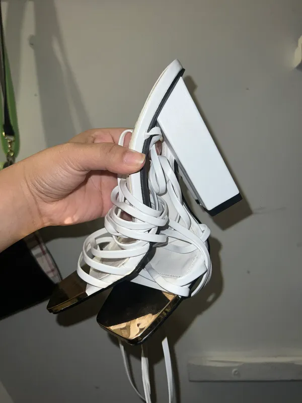 Public Desire Wide Fit Amira Block Heel Sandle - Image 5