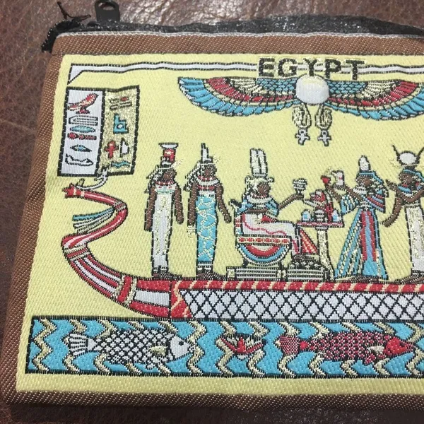 Zippered Coin Purse Souvenir from Egypt - Image 8