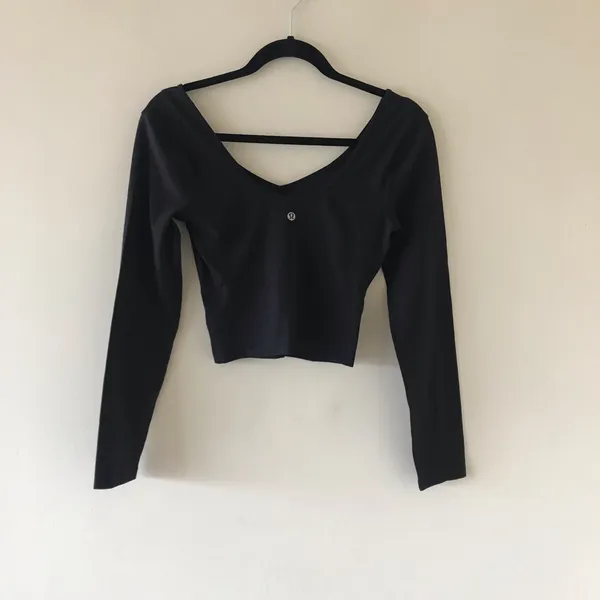 Lululemon Align Long Sleeve Top, Black - Image 5