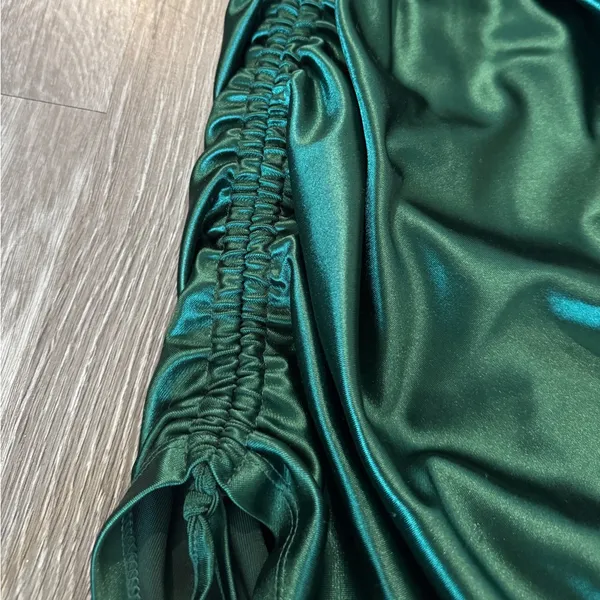 Windsor Dark Green Formal Mini Dress - Image 3