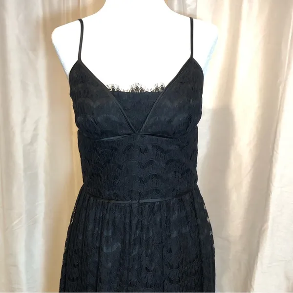 Trina Turk Cocktail Dress Little Black Dress Size 4 - Image 2