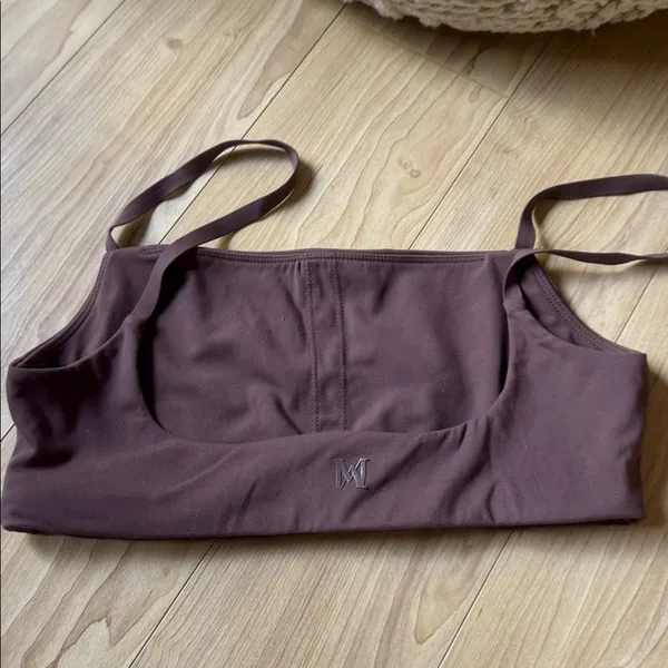 Meshki Brown Sports Bra - Image 2