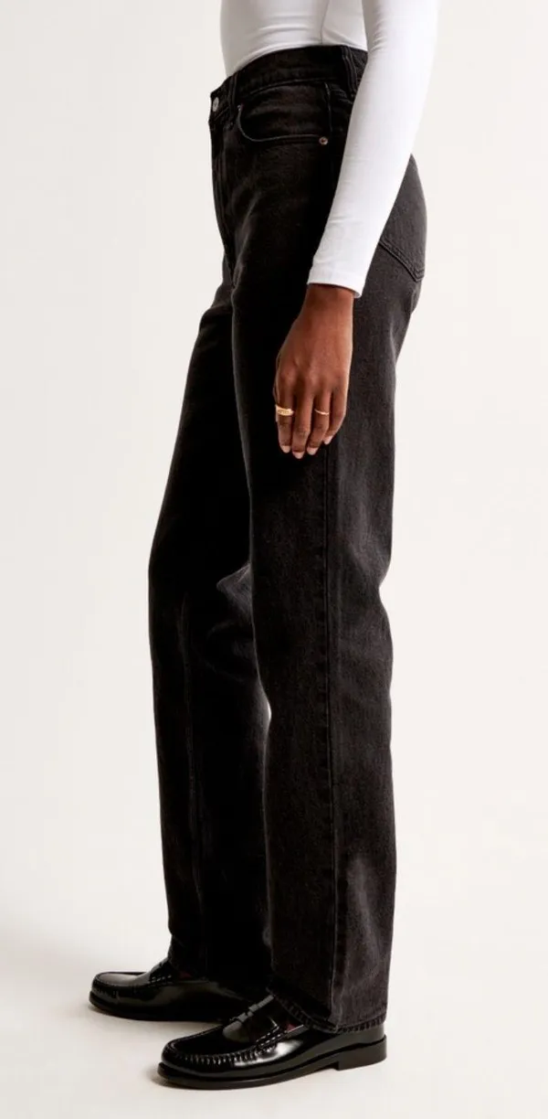 Ultra High Rise 90s Straight Jeans - Image 3