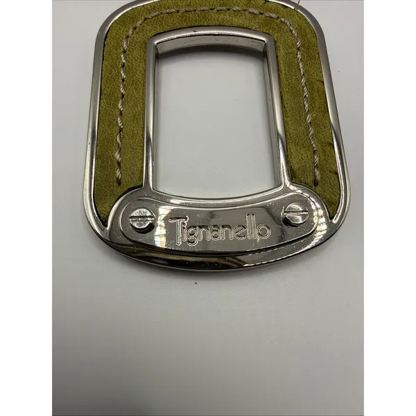 Tignanello Key Chain Mustard Green/yellow Silver - Image 2