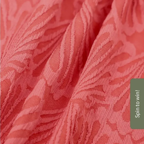 Berlook Jacquard Knot Bikini Top ONLY 62 Red Size XS - Image 7