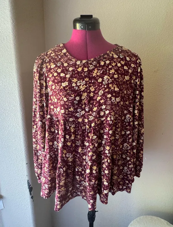 women's floral shirt - Image 4