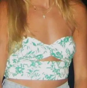 Hello Molly Strapless green top  - Image 2