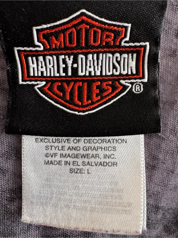 Harley-Davidson Munich Germany‎ Burnout Tank Top Gray Large - Image 3