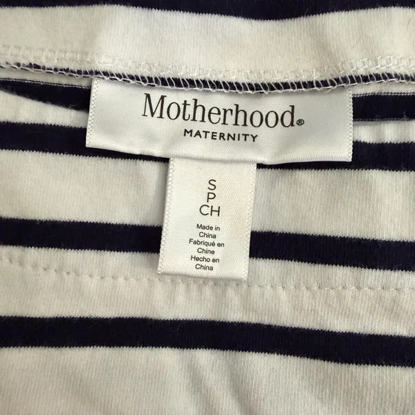 Motherhood Maternity Small Striped Dress - Image 5