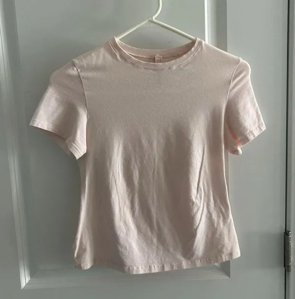 Skims Cotton Jersey Tee Shirt - Image 2