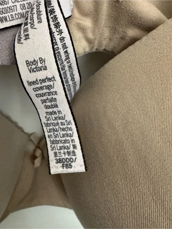 Victoria’s Secret Body by Victoria Lined perfect-Coverage Bra 38DDD - Image 3