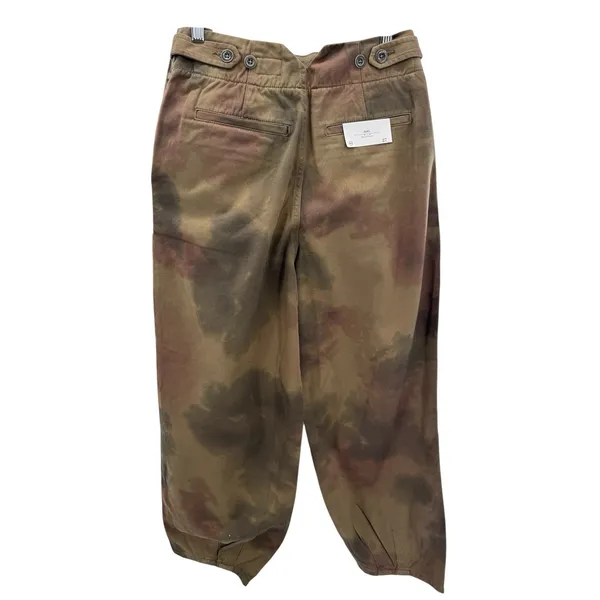 AG Adriano Goldschmied Adel Trousers 27 NWT‎ Barrel Leg Pleated Cropped Utility - Image 8