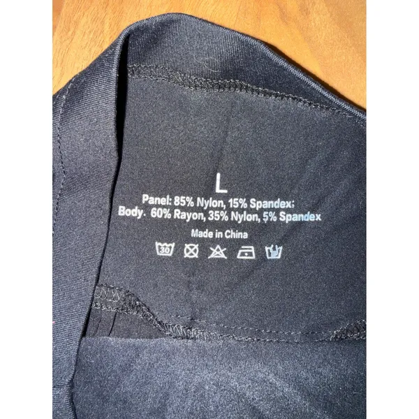 Maternity Cargo Jogger Pants Women Large Black High‎ Waist Utility pregnancy - Image 4