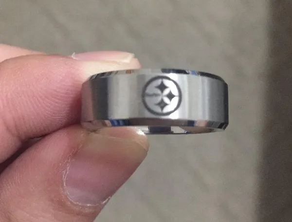 Silver Pittsburgh steelers Ring - Image 2