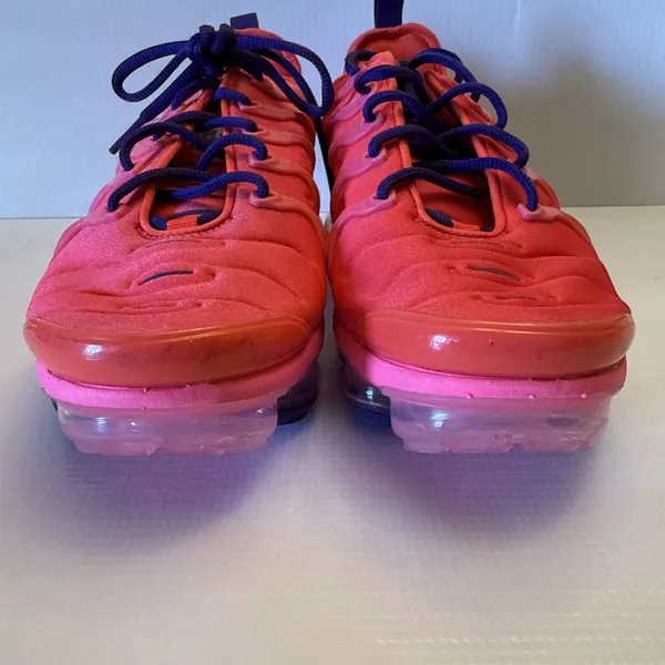 Nike Air VaporMax Plus Bright Crimson Pink Blast Size 10 Womens CU4907-600 - Image 8