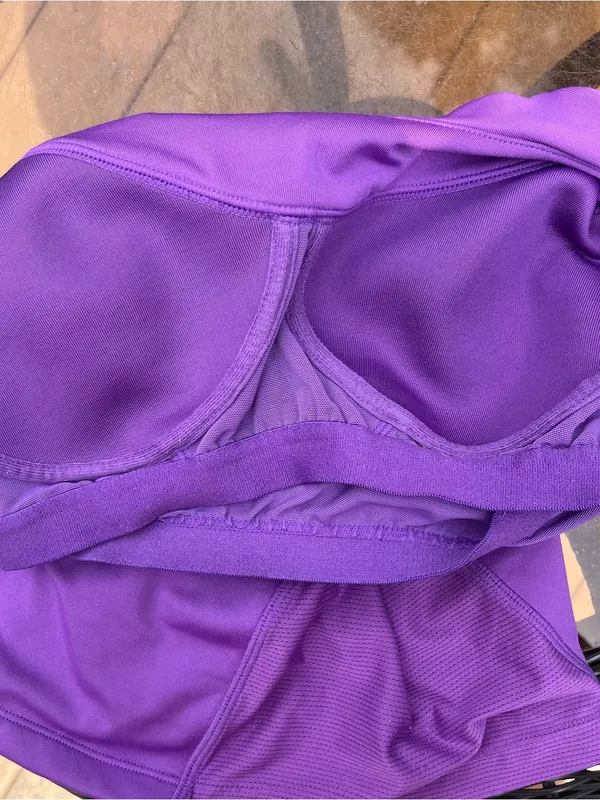 Athleta PR Racerback Tank Purple Size S Activewear Running Yoga Pilates Gym - Image 8