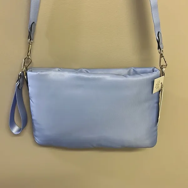 A New Day Baby Blue LightWeight Convertible Purse w/ Crossbody Stra… - Image 3