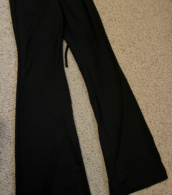 Twist flare leggings Black Size M - Image 2