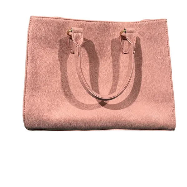 Juicy couture blush pink crossbody bag/ satchel bag with gold trim - Image 4