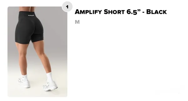 Alphalete Amplify Shorts - Image 4