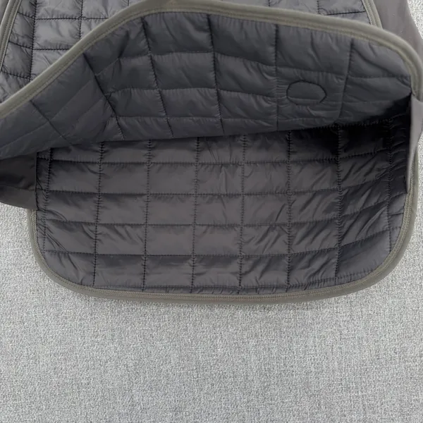 Little Donkey Andy Womens Padded Quilted Insulated Skirt Gray Small Running Golf - Image 6