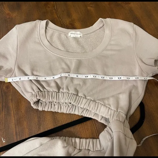 Lovers + Friends Cutout Sweater Dress in Sandstone XXS - Image 5