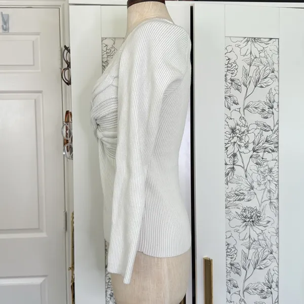 BKE twist front ribbed sweater - Image 9