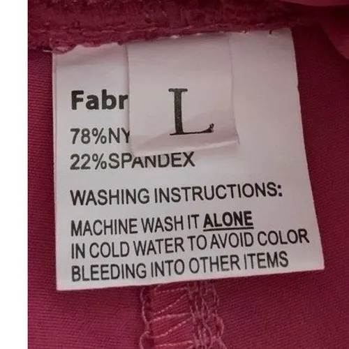Unbranded Exercise Dress Large Pink‎ Crossback Smocked Waist Athleisure Active - Image 2