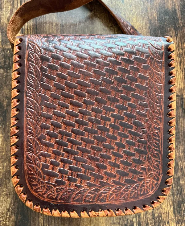 Moroccan | Artisan handmade crossbody purse - Image 6