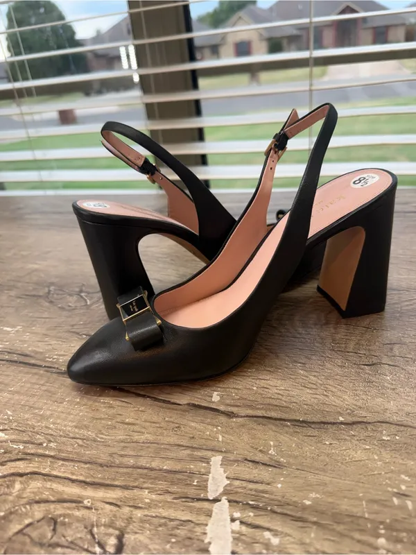 kate spade new york® Bowdie Slingback Heels size 8.5 - Image 10