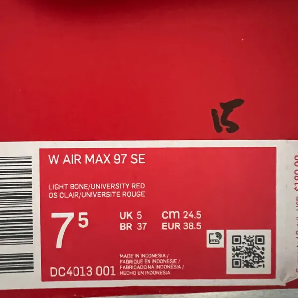 Nike NIB  Air Max 97 SE Light Bone - Image 11
