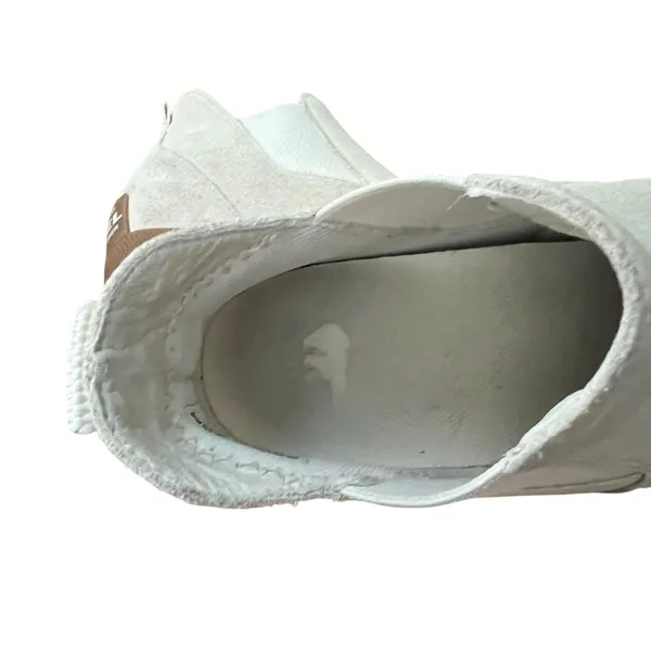 Sorel Boots Women's Size 8.5 White Suede Chelsea Wedge Ankle Booties Minimalist - Image 7