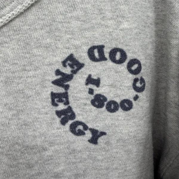 Aerie Good Energy Sweatshirt Womens S Grey Oversized Loungewear Cozycore Comfy - Image 5