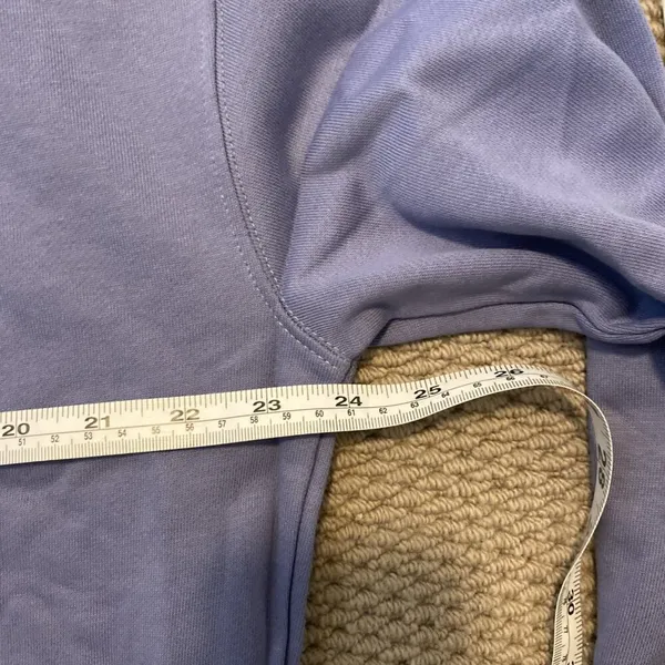 PACT 100% Organic Cotton Ombre Lotus Fleece Lined Slouchy Sweatshirt. 🪷large - Image 5