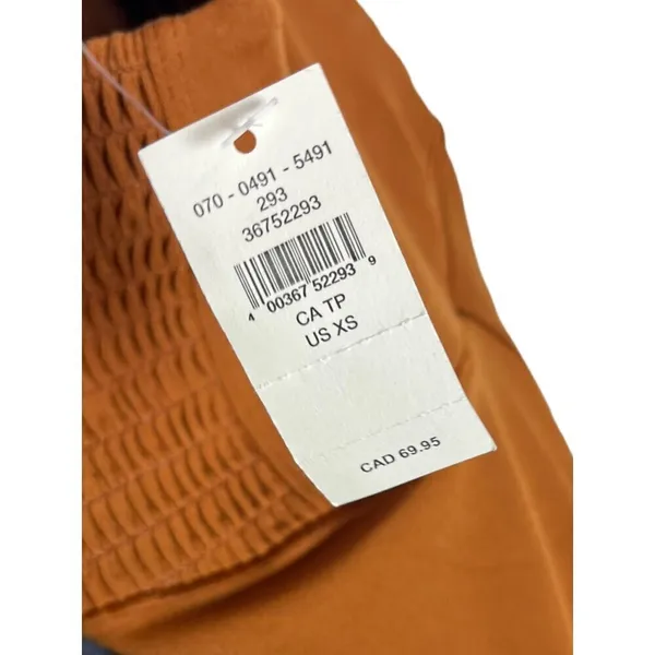 Offline By Aerie Women's XS High Waist Smocked Side Leggings Burnt Orange‎ New - Image 7