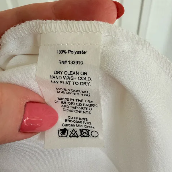 Show Me Your Mumu‎ Garden Midi Dress XS White - Image 11