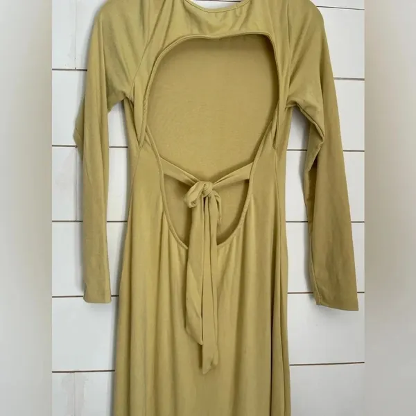NWOT free people beach Aubre Open-Back Essential Maxi dress - Image 13