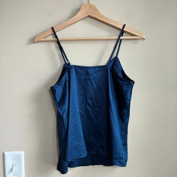 Stars Above navy blue camisole top women's size XS lingerie sleepwear shirt - Image 6