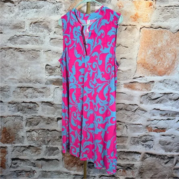 NEW DEAR SCARLETT lizzy dress in fuchsia‎ medium - Image 5