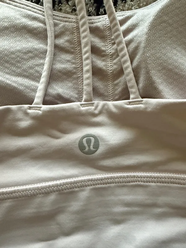 Pink Lululemon Sports Bra - Image 3